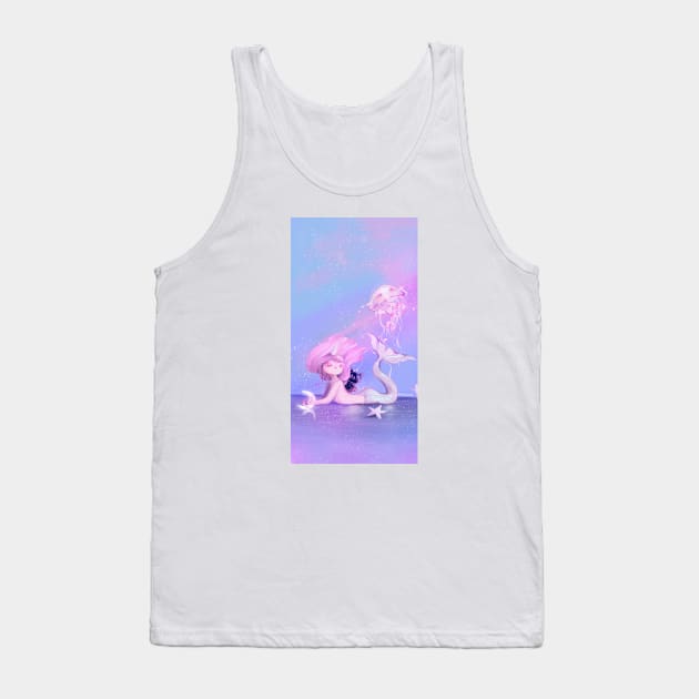 Imaginary friend Tank Top by Miya Gu Art